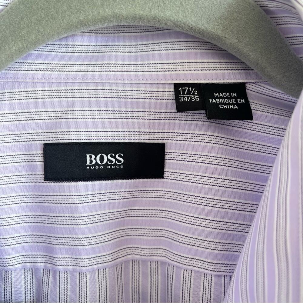 BOSS Mens Button Down Shirt - Picture 4 of 10